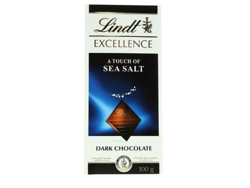 Lindt Excellence A Touch of Sea Salt Dark Chocolate 100g - Altimus