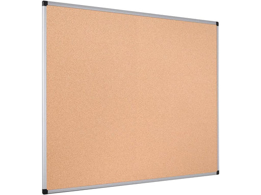 Bi-Office Cork Notice Board with Aluminium Frame, 90x120cm - Altimus