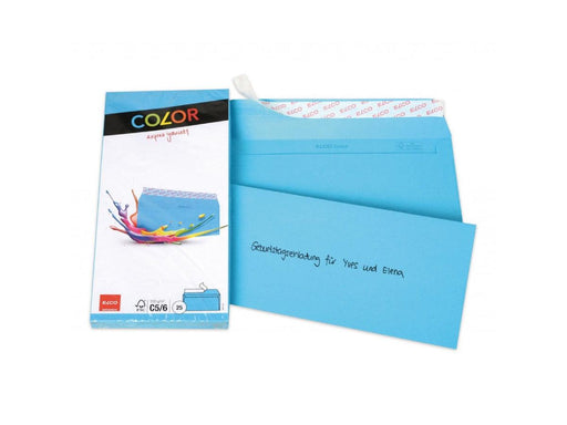 Elco C5/6 Envelope with Adhesive Closure, 100gsm, 25pcs/pack - Blue - Altimus
