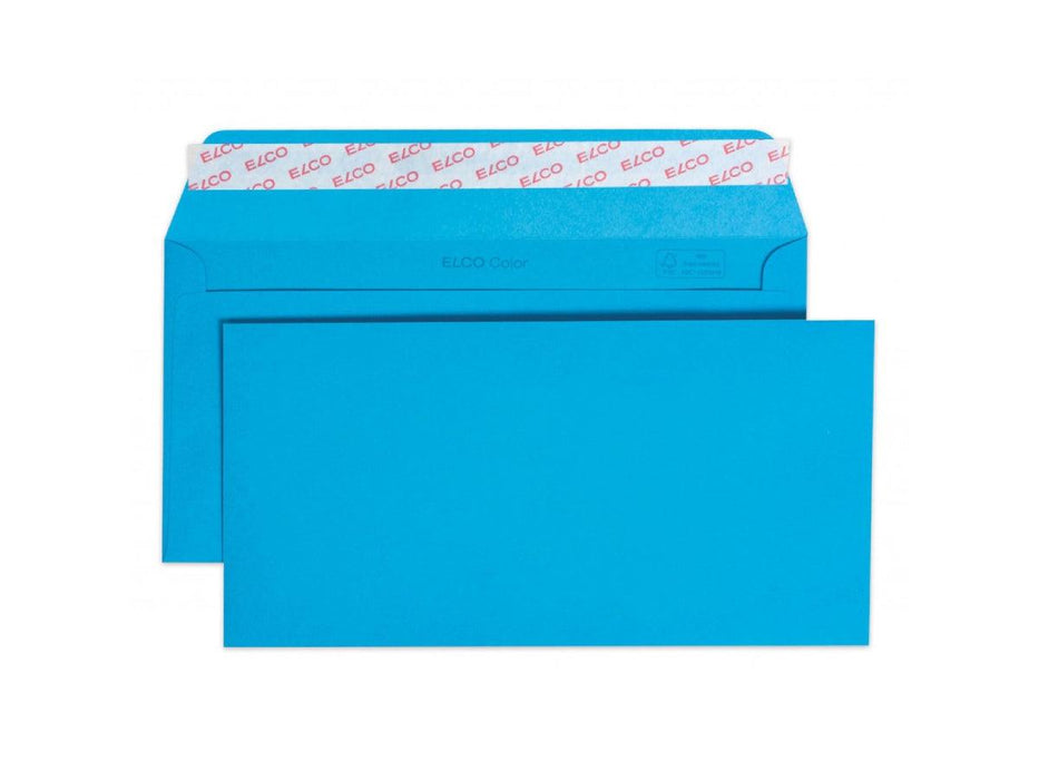 Elco C5/6 Envelope with Adhesive Closure, 100gsm, 25pcs/pack - Blue - Altimus