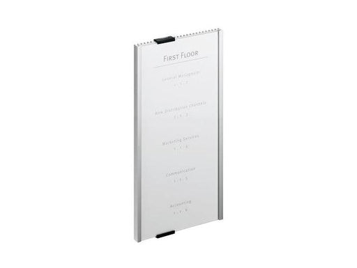 Durable INFO SIGN, 149 x 297 mm, Silver - Altimus