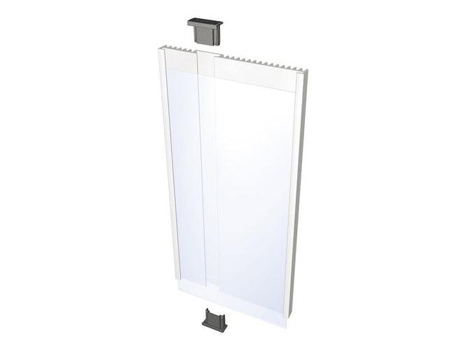 Durable INFO SIGN, 149 x 297 mm, Silver - Altimus