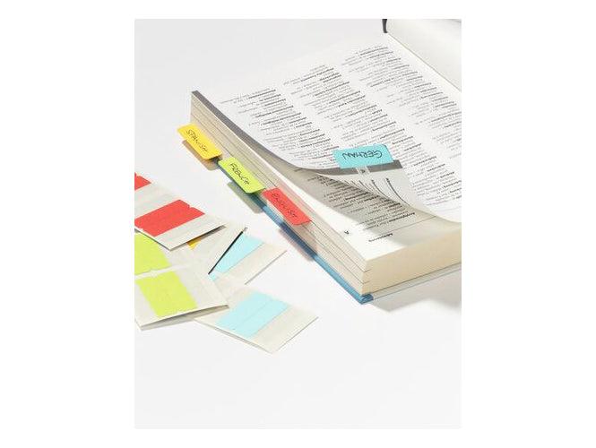Durable QUICK TAB DUO Self-Adhesive Index Tabs to write on, 24/pack, Assorted Colors - Altimus