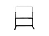 Double Sided Magnetic Whiteboard With Metal Stand & Wheels 1200mm x 2400mm (120cm x 240cm) - Altimus