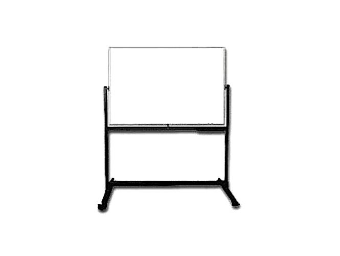 Double Sided Magnetic Whiteboard With Metal Stand & Wheels 900mm x 1200mm (90cm x 120cm) - Altimus