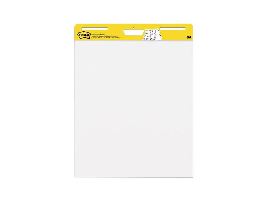 3M Post-It Self-Stick Easel Pad 559, Plain White, 25 x 30 in, 30sheets/pad - Altimus