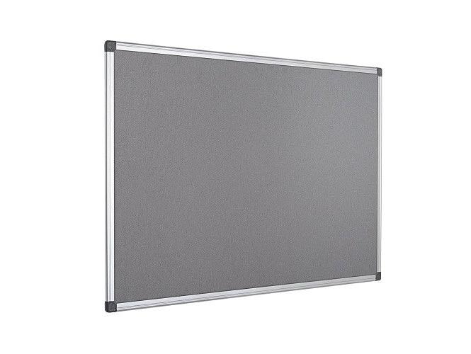 Felt Board, 60 x 90 cm, Grey
