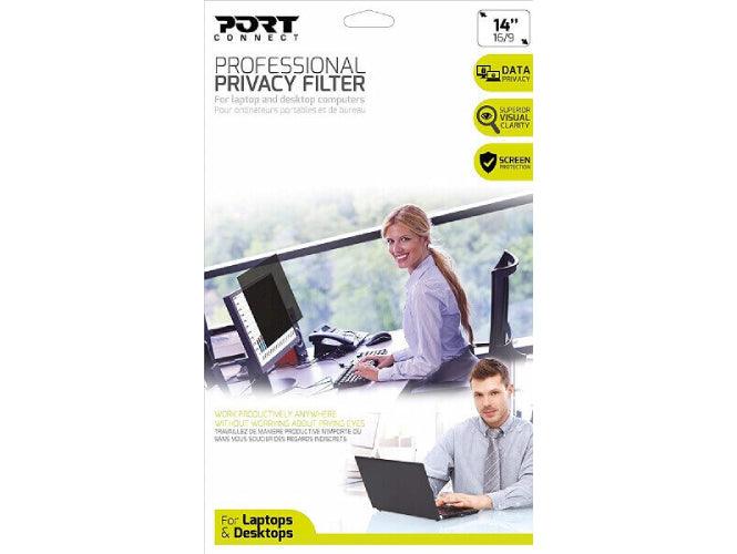 Port Designs 900003 2D 14" 16:9 Professional Privacy Screen Filter - Altimus
