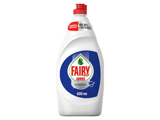 Fairy Plus Antibacterial Dishwashing Liquid Soap 600ml - Altimus