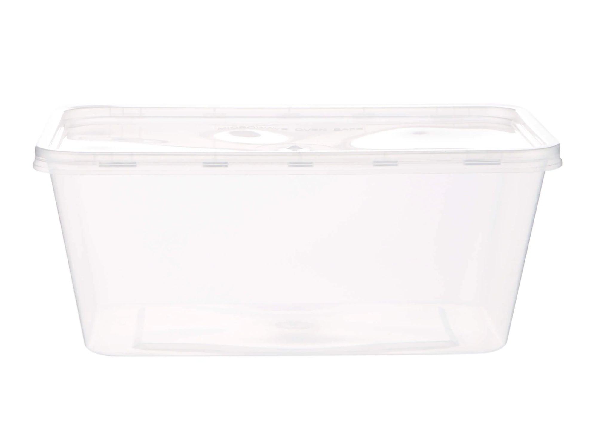 Microwavable Container 1000 ml With Lid - 50 Pieces (MC1000) - Altimus
