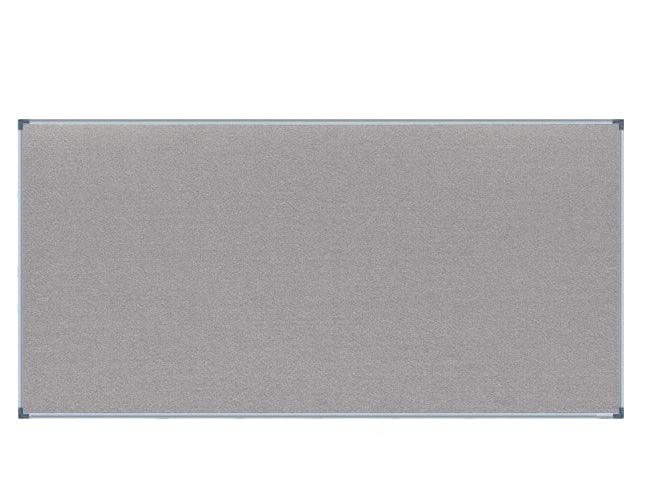 Felt Board, 120 x 240 cm, Grey