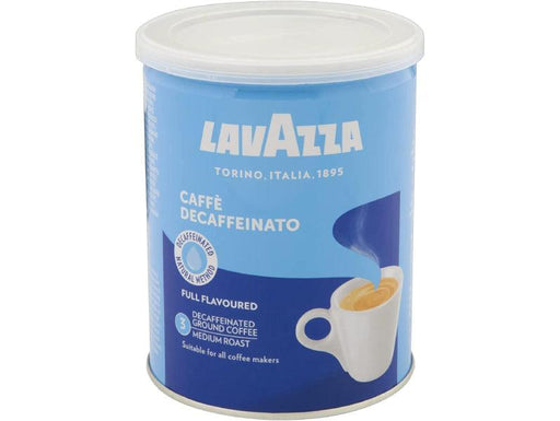 Lavazza Decaffeinated Ground Coffee Dek Classico, Medium Roast, 250 Grams - Altimus