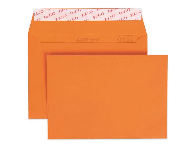 Elco C6 Envelope with Adhesive Closure, 100gsm, 25pcs/pack - Orange - Altimus