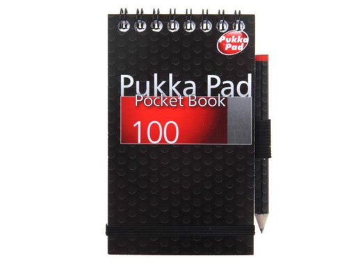 Pukka City Pocket Book and Pencil, 80 gsm, Ruled, Wirebound, A7, 100 pages - Altimus