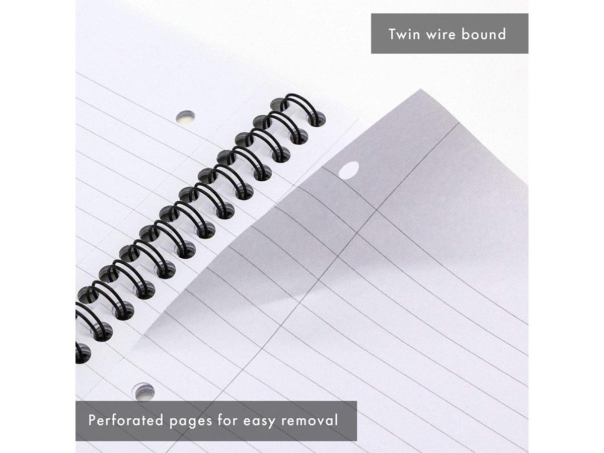 Pukka Editor Mettalic Pad, 80gsm, Ruled, Wirebound, A4, 100 pages - Altimus