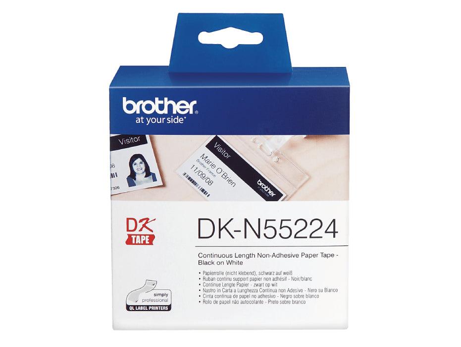 Brother DKN55224 - Continuous Lenght Non - Adhesive Paper 54mm X 30.5Mtrs - Altimus