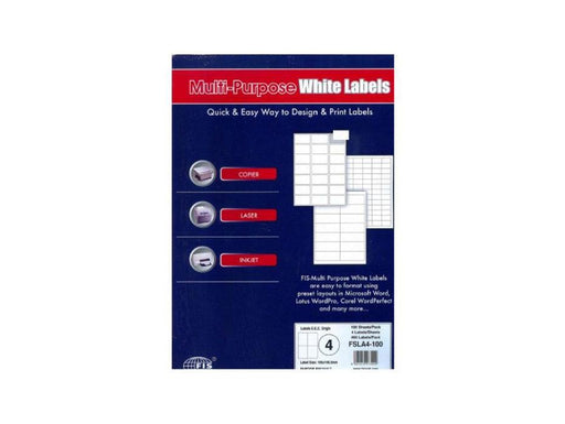 Multi Purpose Labels 105mm x 148.5mm, 100sheets/box (FSLA4-100) - Altimus