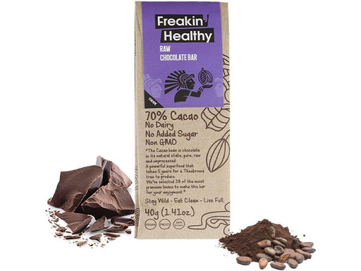 Freakin Healthy Raw Bar Chocolate, 40 gm - Altimus