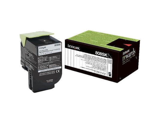 Lexmark 80C8SK0 Black Standard Yield Toner Cartridge - Altimus