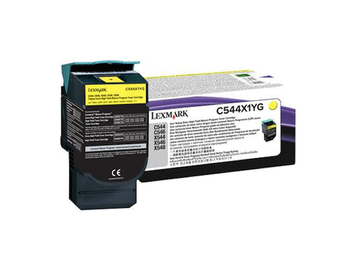 Lexmark C544X1YG Yellow Extra High Yield Toner Cartridge - Altimus