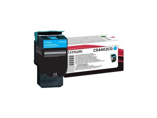 Lexmark C544X2CG Cyan Extra High Yield Toner Cartridge - Altimus