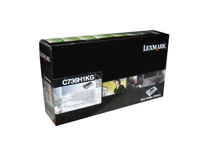 Lexmark C736H1KG Black Toner Cartridge