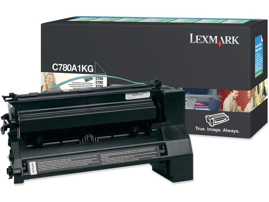 Lexmark C780A1KG Black Toner Cartridge