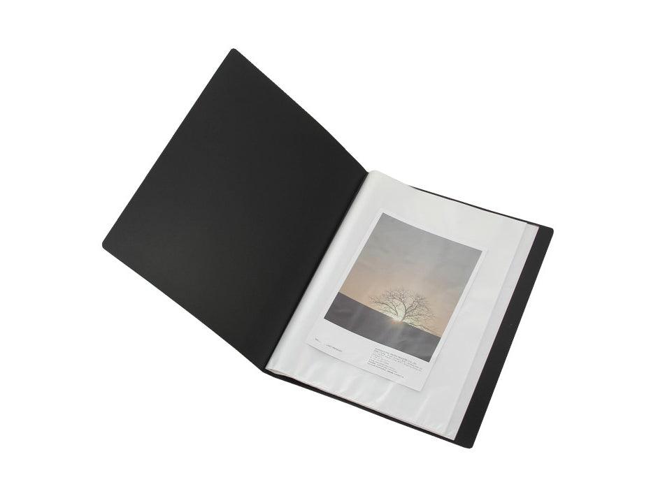 Deluxe A4 Display Book, 20 Pockets, Black (3201-20A4) - Altimus