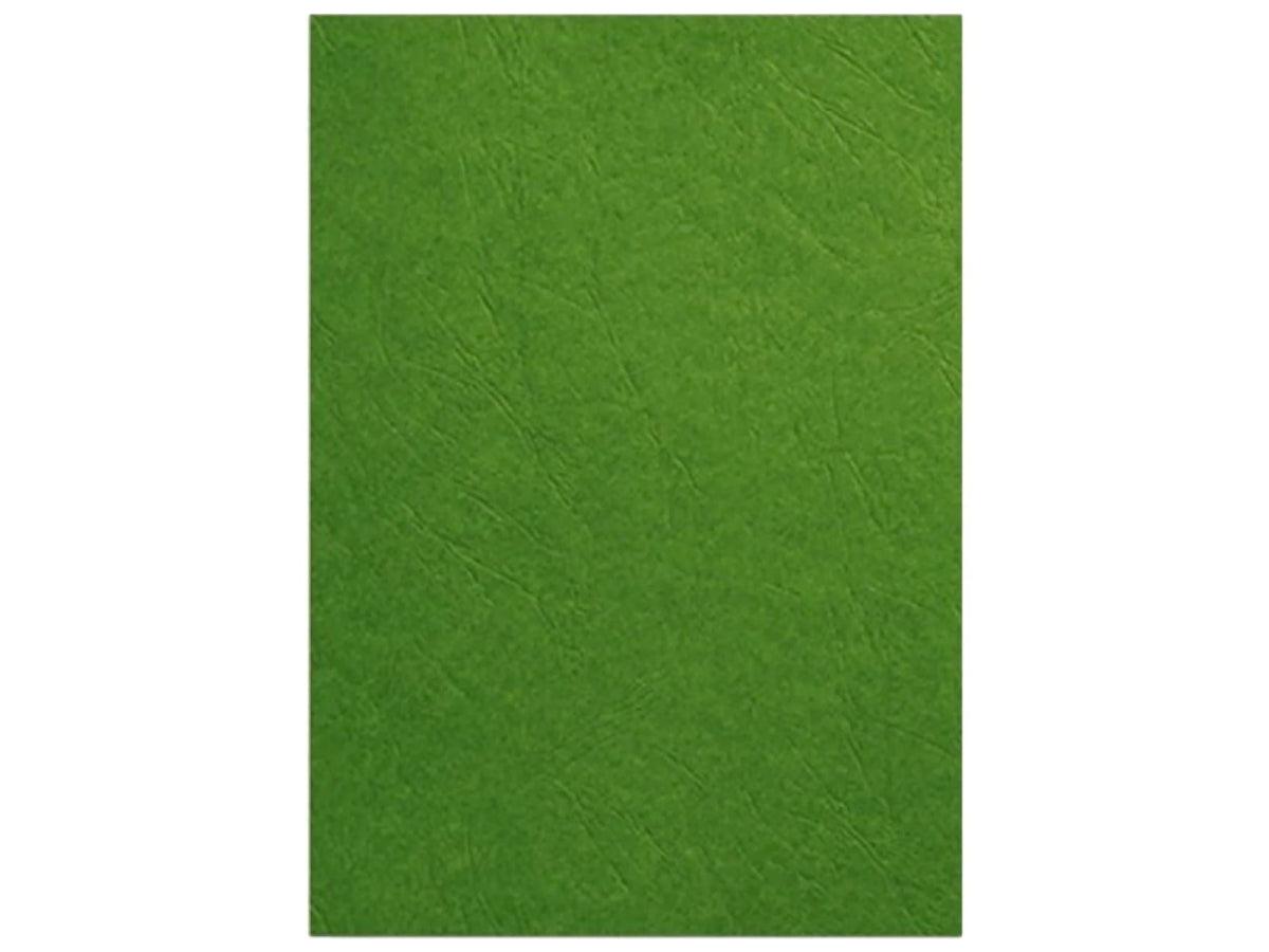 Deluxe A4 Embossed Leather Board Binding Cover, 100/pack, Green - Altimus