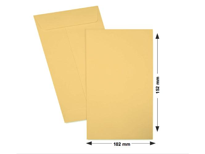 Hispapel Brown Envelope 4"x6", 71gsm, 10pcs/pack - Altimus