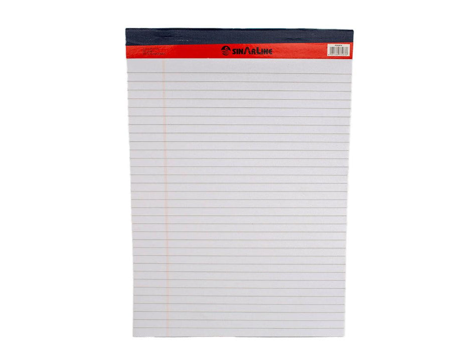 Sinarline Legal Pad A4 56gsm 40 Sheets Line Ruled White - Altimus
