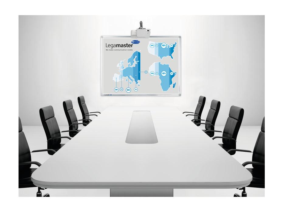 Legamaster Professional Projection Board FLEX 99'' - 155 x 212cm Wall fixed with short marker tray Ref:-7-190013 - Altimus