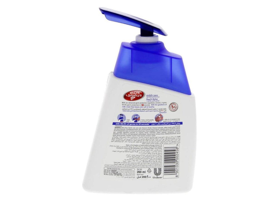 Lifebouy Liquid Hand Wash Mild Care 200ml - Altimus