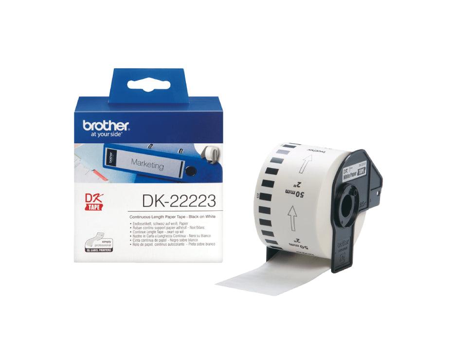 Brother DK-22223 Continuous Label Roll, 50mm x 30.48M - Altimus