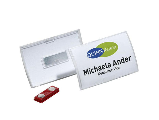 Durable Click Fold Magnetic Name Badge, 75x40mm, (8212-19) - Altimus