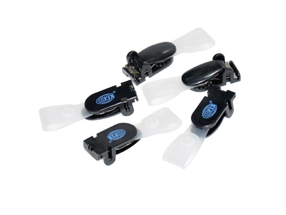 Plastic Name Badge Clip, 1X50 Pkt (FSNAB-02BK) - Altimus