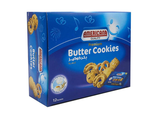 Americana Premium Butter Cookies 44g x12 - Altimus