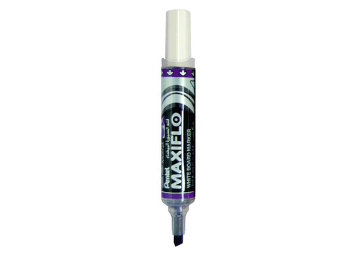 Pentel MWL6 Maxiflo Chisel Tip White Board Marker, Violet (Pack of 12) - Altimus