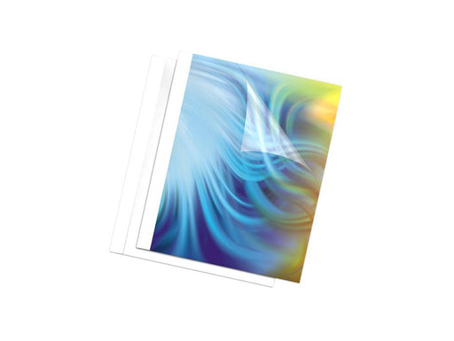 Fellowes Thermal Binding Cover A4, 10mm, 100/box, Clear Front Cover, Back and Spine White - Altimus