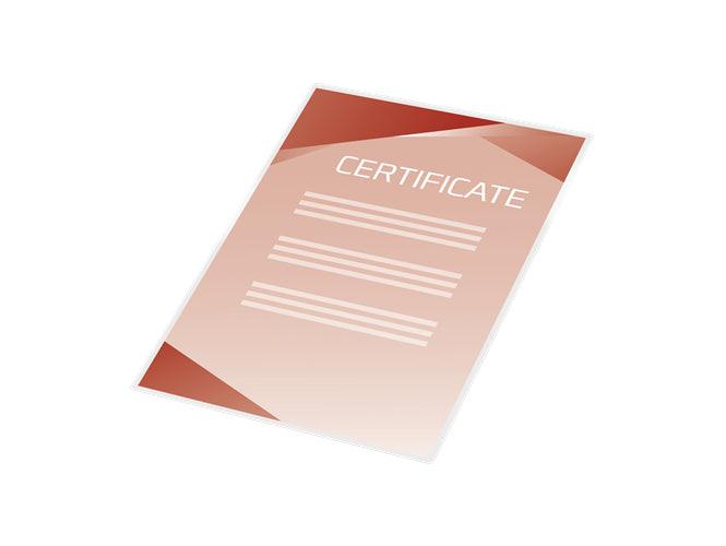 Gbc Laminating Pouch Gloss A4 size 125 Microns Pack Of 100 (107S3200723) - Altimus