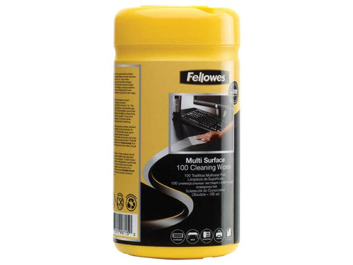 Fellowes Surface Cleaning Wipes 100/pack - Altimus