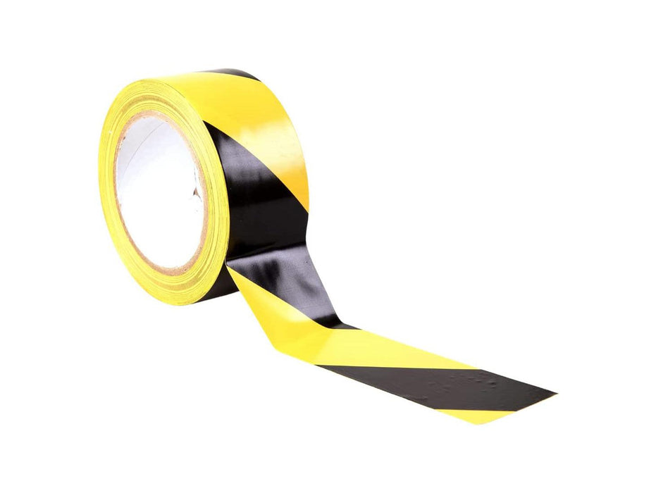 Adhesive Warning Tape 2" x 50M Black and Yellow - Altimus