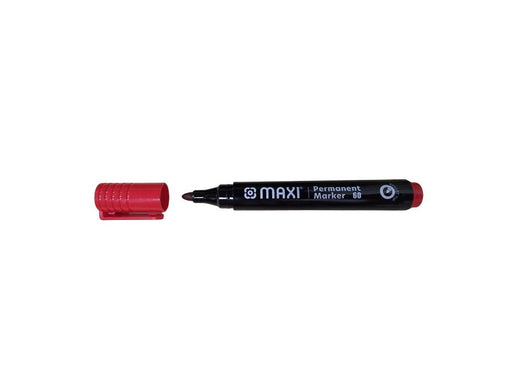 Maxi Permanent Marker Bullet Tip Red - Altimus