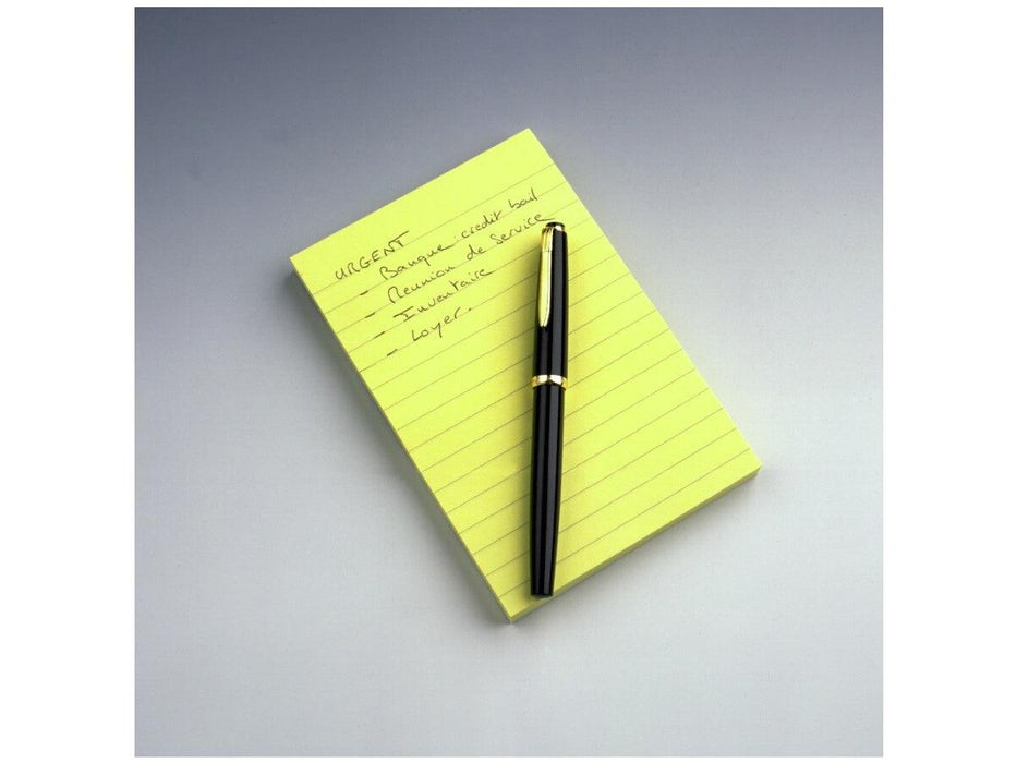 3M Post-It Notes Lined Canary Yellow 660 4inx6in