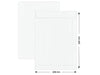 Hispapel White Envelope 229 x 324mm 13" x 9" 250pcs/box - Altimus