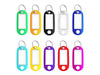 Plastic Key Rings, Assorted Colors, 100pcs/pack - Altimus
