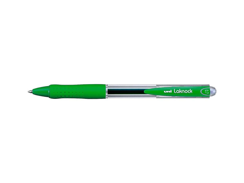 UNI Lacknock Ballpoint Pen, 0.7mm, Green - Altimus