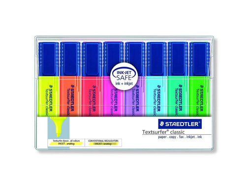 Staedtler 364 Textsurfer Classic Highlighter - 5mm, Assorted (Pack of 8) - Altimus