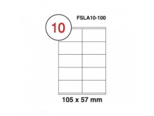 Multi Purpose Labels 105 X 57mm, 100Sheets/Box (FSLA10-100) - Altimus