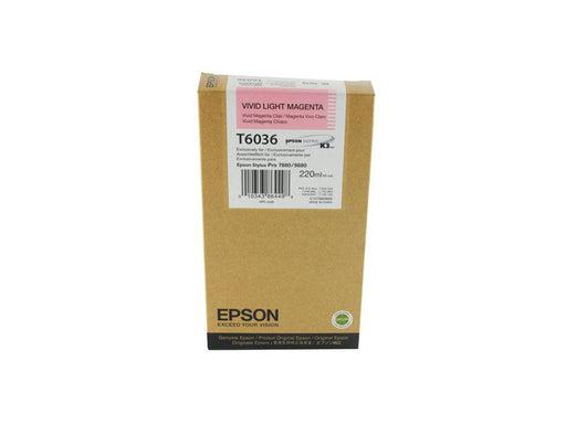 Epson C13T603600 220ml Vivid Light Magenta Ink Cartridge - Altimus